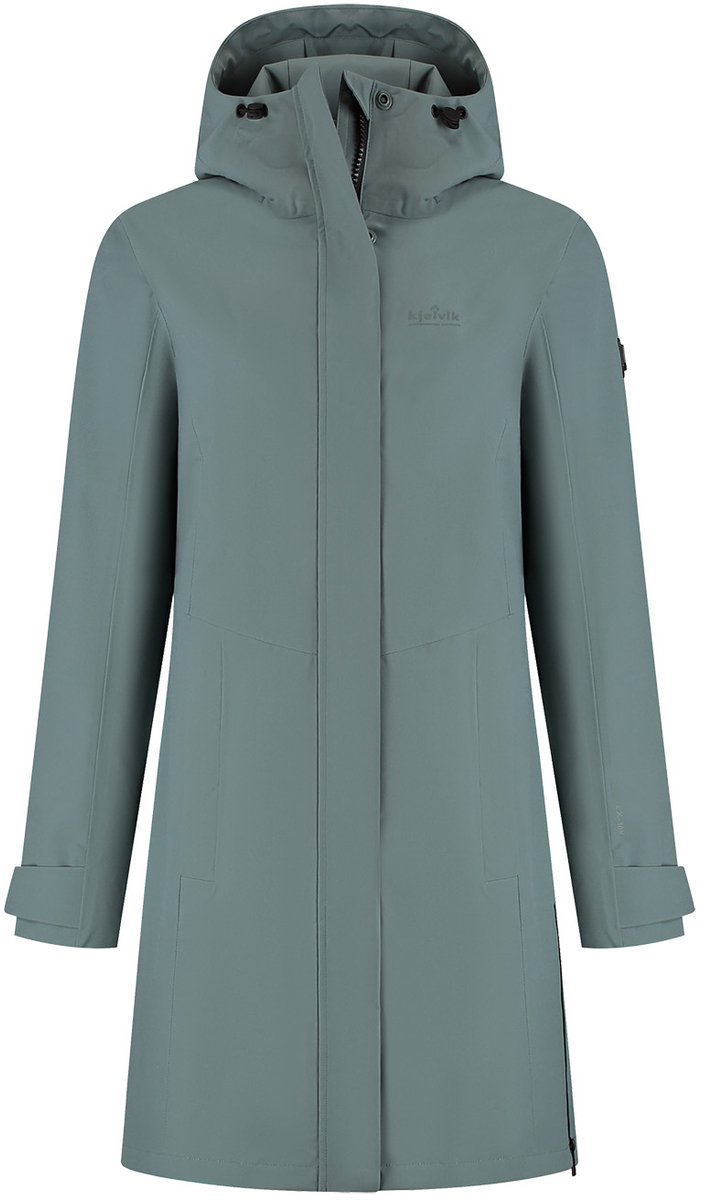 Kjelvik outdoorjas livia balsam groen