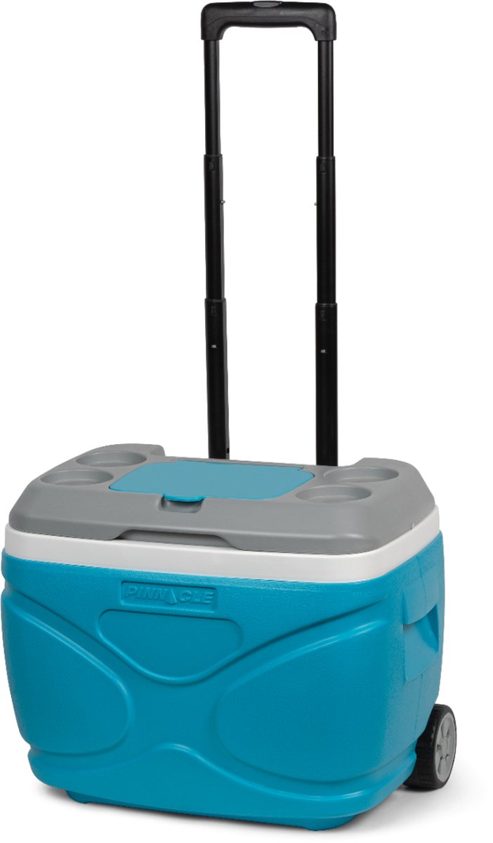 Pinnacle prudence roller (30 liter) koelbox op wielen blauw