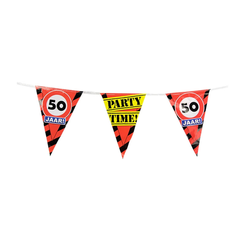 Paperdreams party vlag - 50 jaar