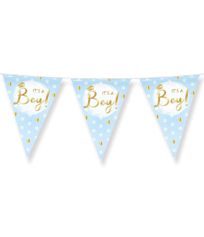 Paperdreams party vlag it's a boy
