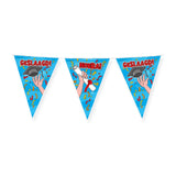 Paperdreams party vlag - geslaagd school cartoon - afbeelding 1