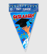 Paperdreams party vlag - geslaagd school cartoon - afbeelding 2