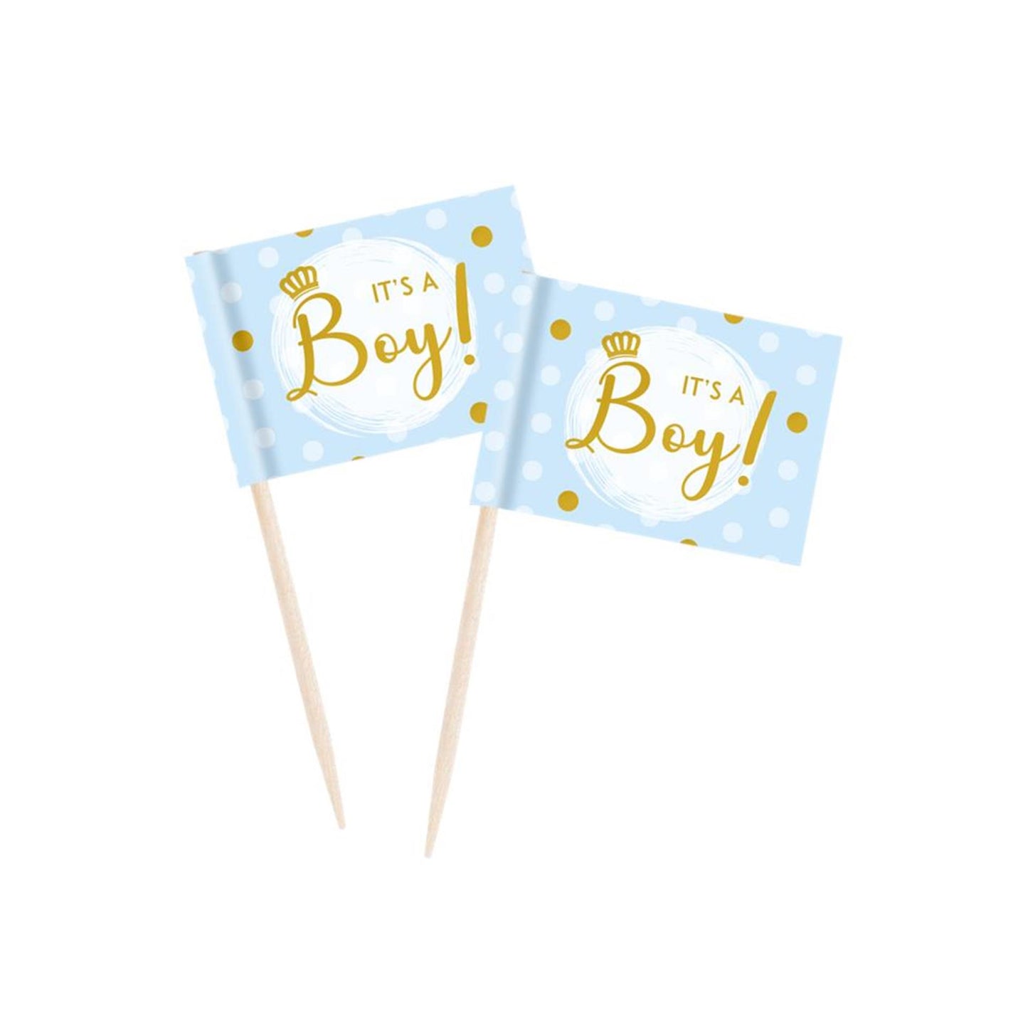 Paperdreams prikkers - it's a boy 6,5x3cm