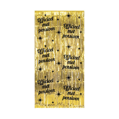 Paperdreams classy party deurgordijn - pensioen 100x200cm