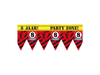 Paperdreams party tape - 8 jaar