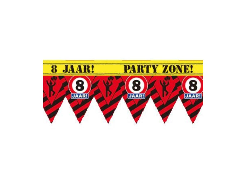 Paperdreams party tape - 8 jaar