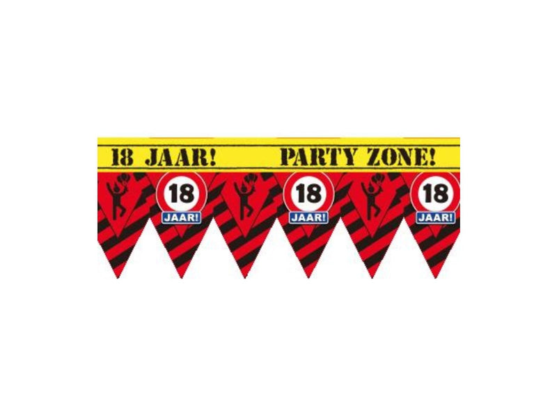 Paperdreams party tape - 18 jaar