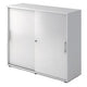 Bach kast met schuifdeuren hammerer v1753s w w re 120 x 40 x 110 cm wit