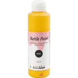 Https: www.cchobby.nl textielverf-parelmoer-dekkend-geel-250-ml-1-fles - afbeelding 1