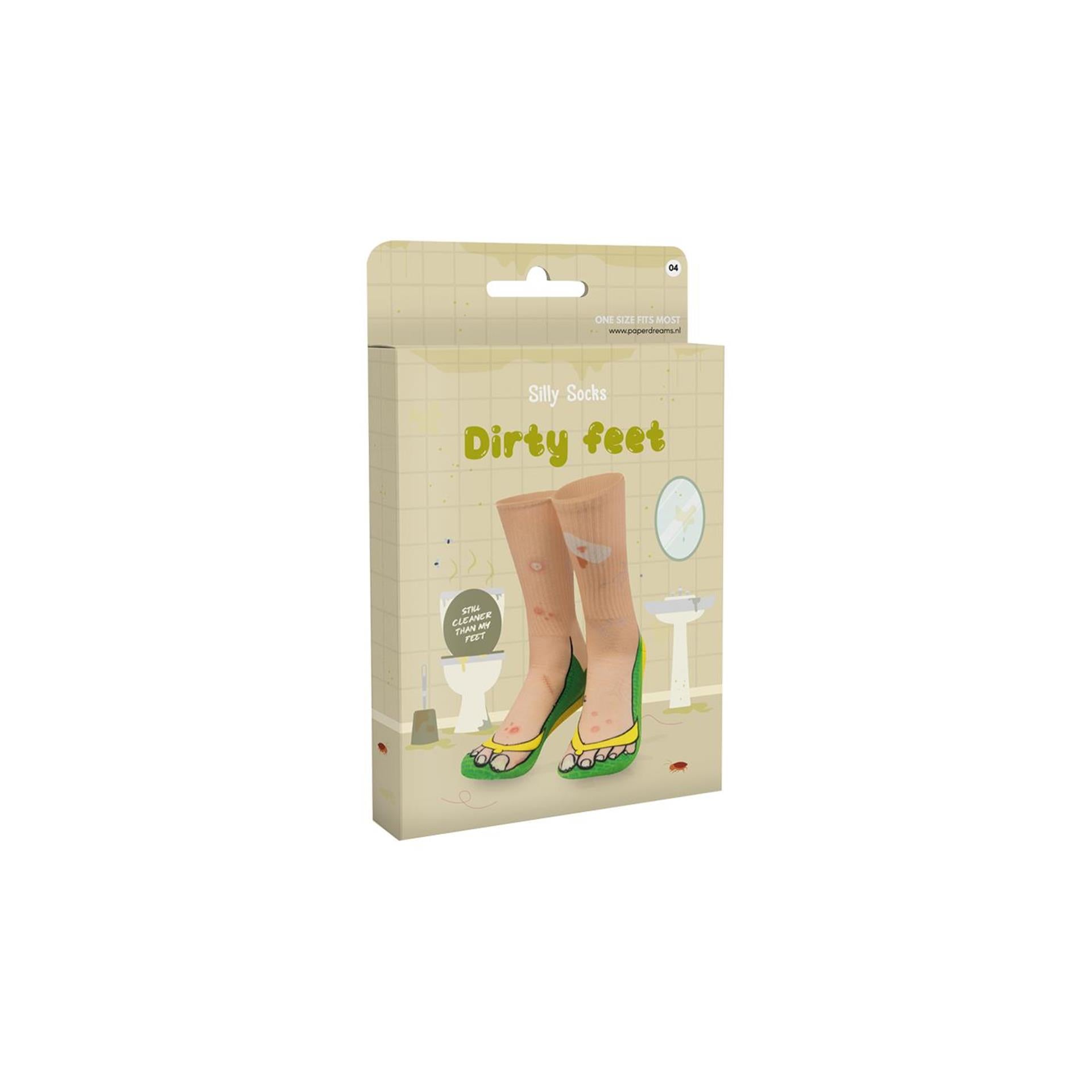 Paperdreams silly socks - vieze voeten