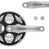 Miranda crankset alu zilver 22 32 42t vlak +0 mm