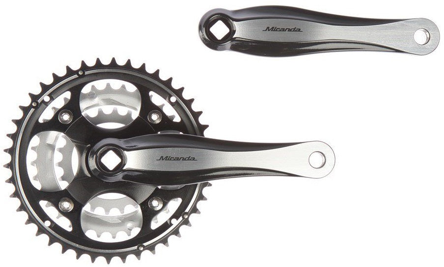 Miranda crankset beta3r plusf 42 32 22 - 8 mm verdiept alu cnc