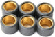 Vicma variomatikgewicht roller core set 19x13,5, 10 gr,6pcs, 4177