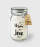 Paperdreams black white scented candles - ik hou van jou