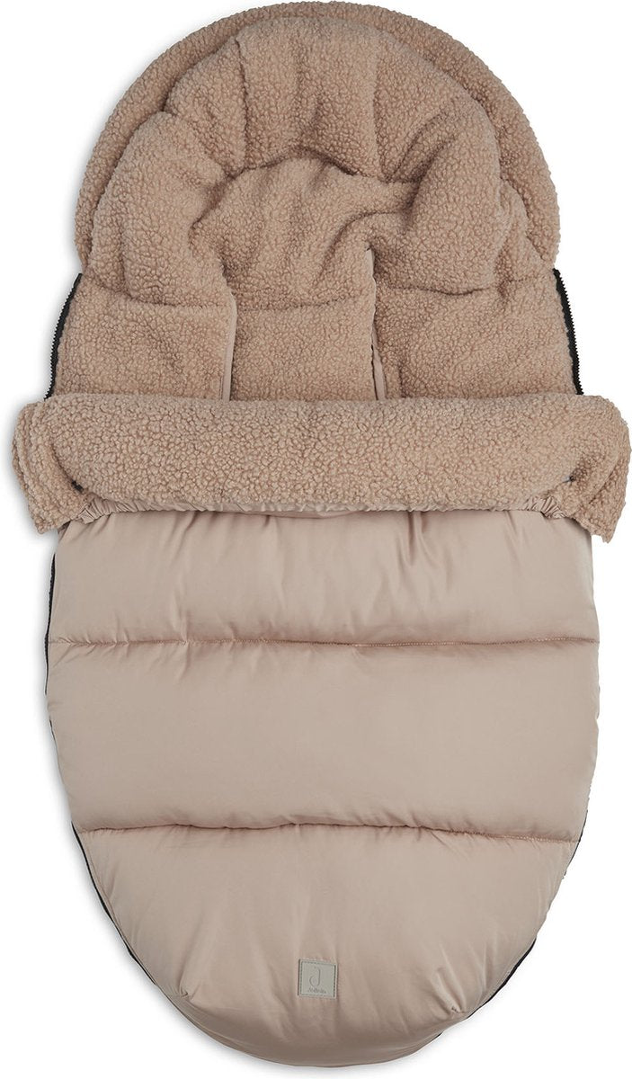Jollein voetenzak buggy kinderwagen - puffed biscuit - waterafstotend