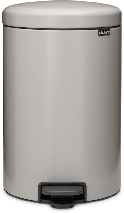 Brabantia newicon prullenbak - 20 liter - soft grey