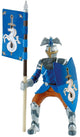 Bullyland 80785 – speelfiguur toernooi ridder blauw – ca. 12,5cm – levensecht en detailrijk vormgegeven – ideaal als fantasiefiguur, decoratie of klein cadeautje voor kinderen vanaf 3 jaar