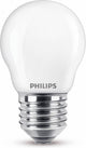 Philips led kogellamp mat - 40 w - e27- koelwit licht