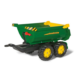 Rolly toys 122165 rollyhalfpipe trailer john deere