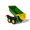 Rolly toys 122165 rollyhalfpipe trailer john deere