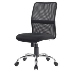 Bureaustoel ness niceday zwart chroom, mesh