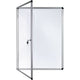 Vitrine bi-office magnetic grijs