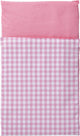 Van dijk toys - bedbekleding dekje - roze geruit