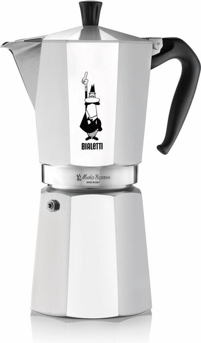 Bialetti moka express 18 kops – espressopot – aluminium – 810 ml