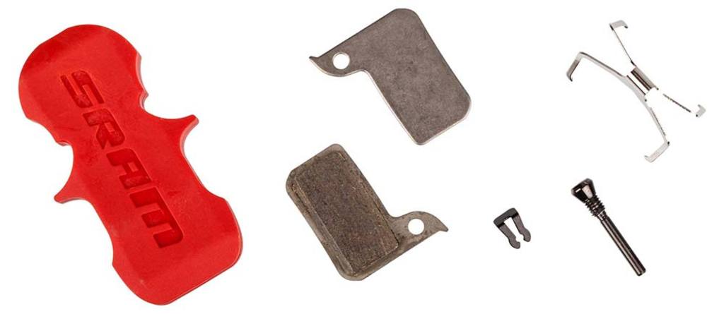 Sram disc brake pad road disc, level ultimate and tlm 1 set