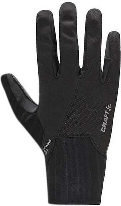 Craft all weather glove fietshandschoenen - maat 8 - black zwart