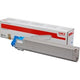Tonercartridge oki 45536415 cyaan