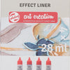 Talens art creation effektliner set 4x28ml specialtiesparel