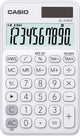 Casio sl-310uc zakrekenmachine werkt op zonne-energie, werkt op batterijen wit aantal displayposities: 10