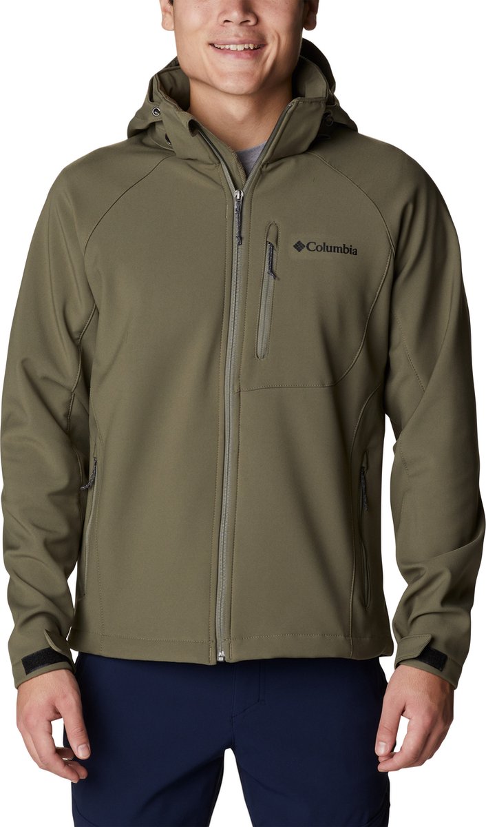Columbia cascade ridge™ iii softshell men's outdoorjas - stone green - maat l