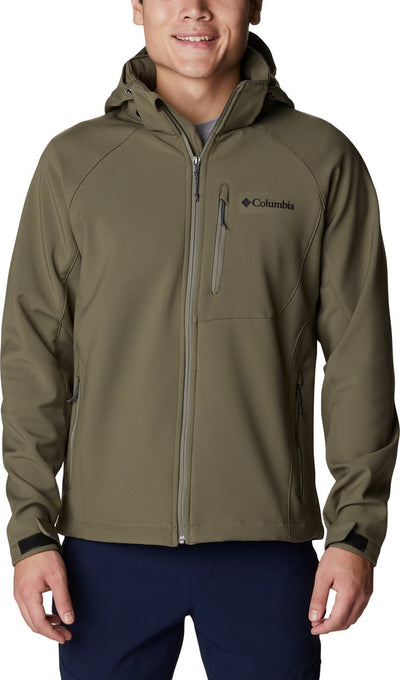 Columbia cascade ridge™ iii softshell men's outdoorjas - stone green - maat xl