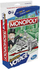 Hasbro gaming monopoly édition voyage, jeu portable pour 2 à 4 joueurs, jeu de voyage pour enfants à partir de 6 ans