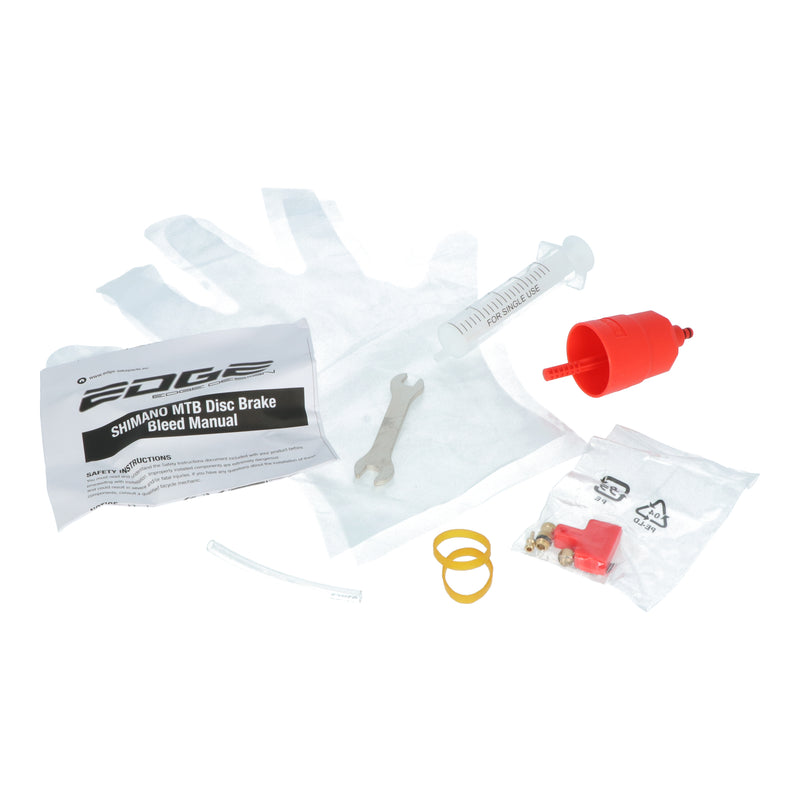 Edge ontluchtingsset shimano met m7 adapter incl. olie