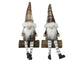 Decoris beeld gnome polyester 4,5x6,8x14cm