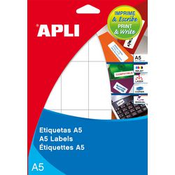 Etiketten alpi 581876 wit 120 stuk