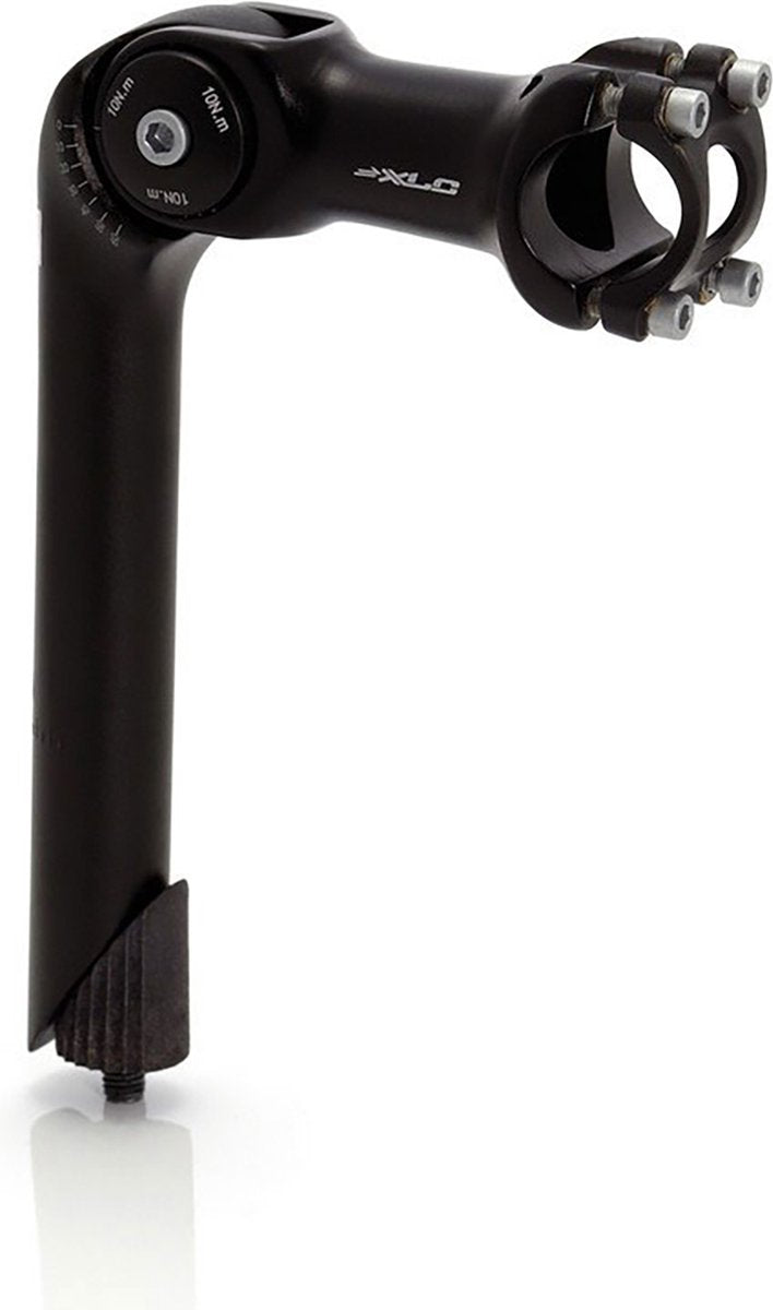 Xlc st-t02 stuurpen - aluminium - verstelbaar - 1 - 25.4mm 180 80mm - zwart