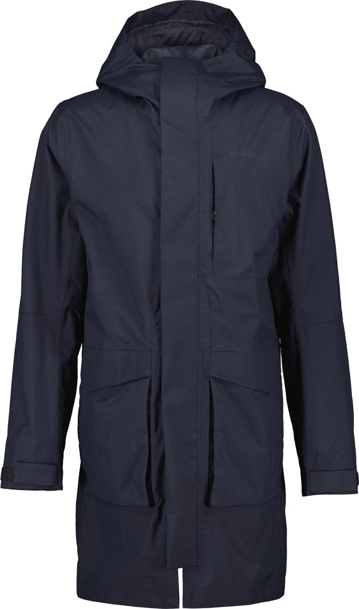 Didriksons andreas usx park 2 heren outdoorjas - dark night blue