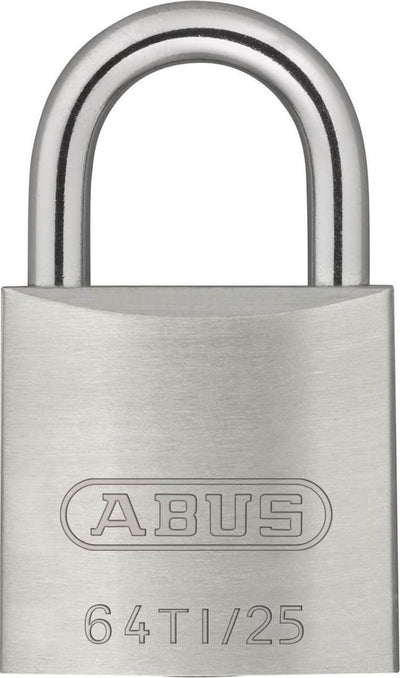 Abus Hangslot Titalium 64TI 25 Grijs - 25mm