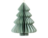 Decoris decoratief kerstboom van fsc papier groen dia11x15cm - afbeelding 1