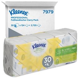 Handdoeken kleenex k7979 2-laags wit
