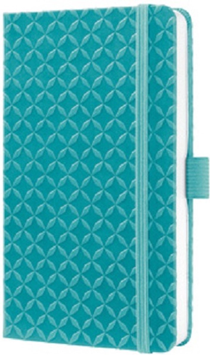 Sigel - notitieboek - jolie flair - a5 - hardcover - 174 pagina's - lijn - 80 grams papier - aqua groen - si-jn103