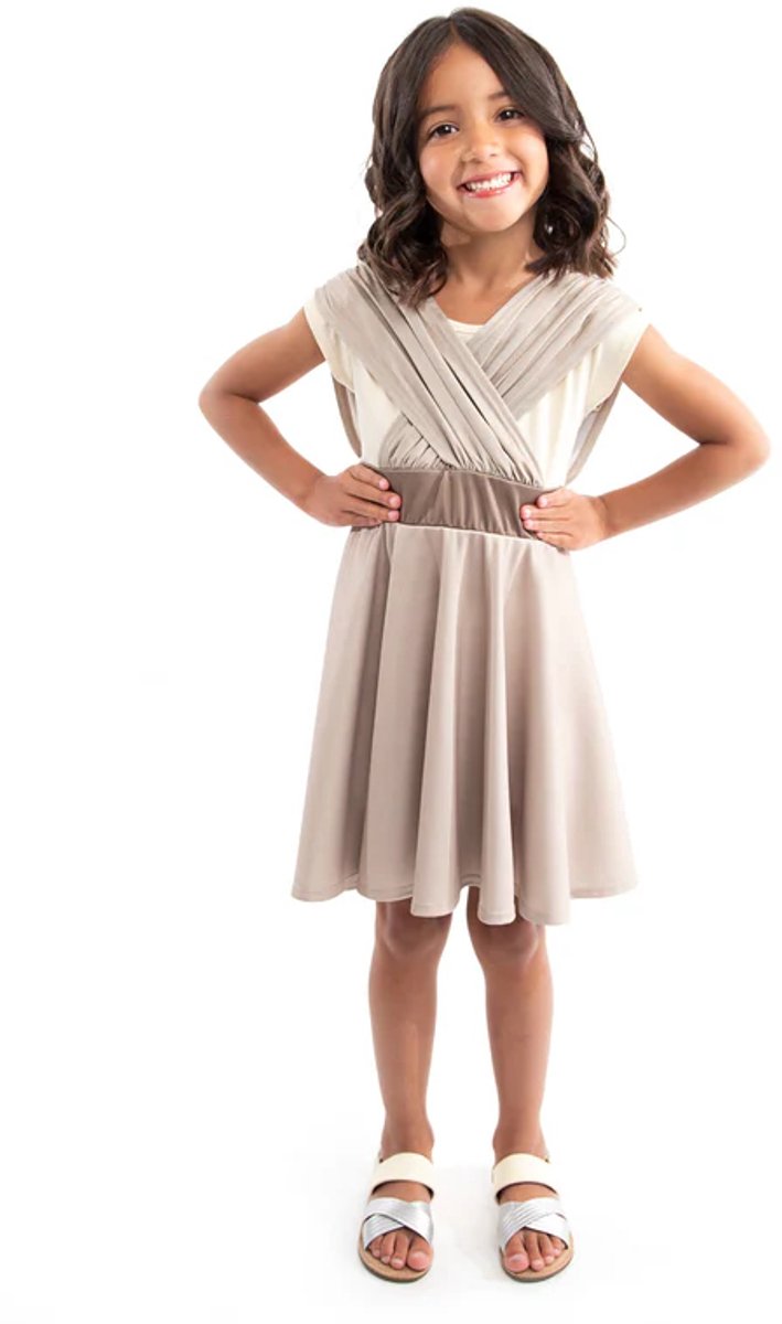 Little adventures - galactic scavenger twirl jurk – maat 116-122