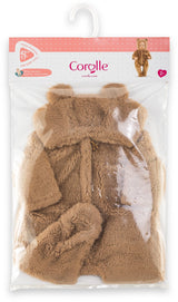 Corolle bunting brown bear onesie - 42cm - afbeelding 1