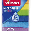 Vileda doekjes voor alle doeleinden microvezel kleuren multipack, 7 stuks
