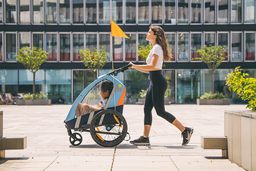 Bellelli kinder fietskar 2 in 1 trailblazer