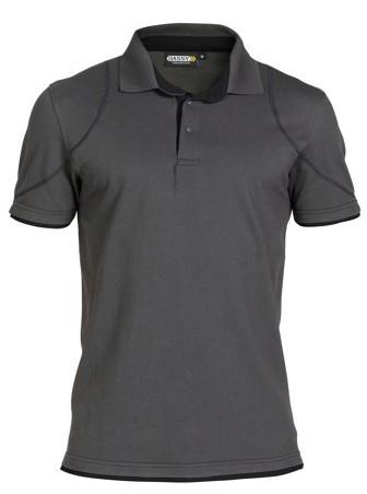 Dassy polo orbital grijs zwart 4xl